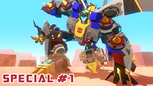 'Transformers Bumblebee Cyberverse Adventures⚡️2 PART SPECIAL⚡️(1/2) ⚡️The Immobilizers⚡️FULL Episode'