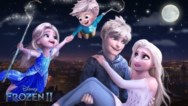 'Frozen 2: Elsa and Jack Frost fly with their daughter and son! ❄