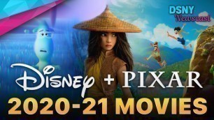 NEW DISNEY & PIXAR Movies coming in 2020 - 2021 | Raya, Luca & Encanto - Disney News - Aug 19, 2020