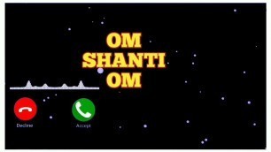 'Dard E Disco Ringtone Movie Om Shanti Om Shahrukh Khan Deepika Padukone'
