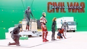 'Making Of Captain America: Civil War | Behind the scenes #2'