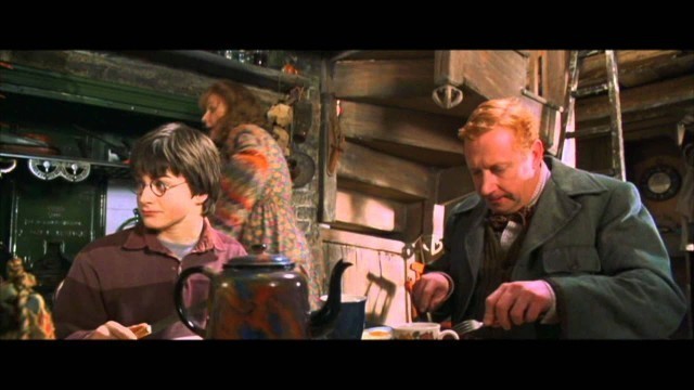'Harry Potter and the Chamber of Secrets - Harry\'s first time at the Weasley\'s home (HD)'