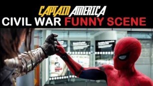 'Captain America Civil War Funny Scenes [in HINDI]'