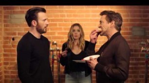 'Tony Stark vs. Steve Rogers - the last donut (2016) Captain America Civil War'