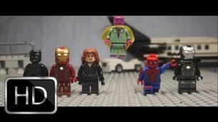 'Captain America: Civil War Airport Scene in Lego'