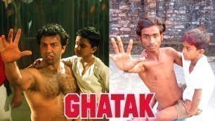 'Ghatak (1996) | Sunny Deol Best Dialogue | Danny Denzongpa | Ghatak Movie Spoof | Comedy Scene |'