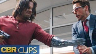 'Winter Soldier Vs Avengers | Captain America Civil War | Marvel'
