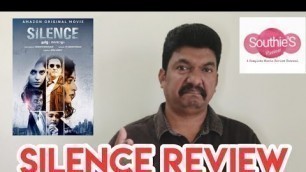 'Silence Review in Tamil by Siva | Southies Review | Anushka Madhavan | Shalini Pandye Nishabtham'