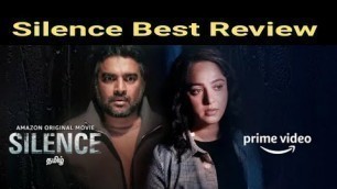 'Silence Movie Review|Nishabdham Movie Review|Madhavan|Anushka Shetty|Best Tamil Movie Review'