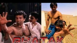 'Ghatak Movie Spoof Comdey || Acting snuuy Deol || comdey video scane || 1996 movie Ghatak || muna ||'