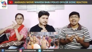 'Aagadu Movie Scenes Reaction | Mahesh Babu Police Corp | Mahesh Babu best fight scene'
