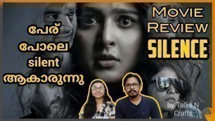 'Silence Movie Review | R Madhavan, Anushka Shetty, Shalini Pandey, Subbaraju | Talks N Crafts'
