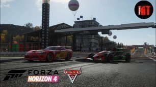 'Forza Horizon 4 Pixar Cars 2 Cinematic - Recreating Movie Scenes!'
