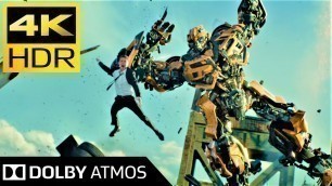 '4K HDR ● Transformers Chase Scene ● Dolby Atmos'