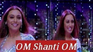 'Om Shanti Om Movie Scene |Rani Mukherjee Dance Scene | #Shortvideo'