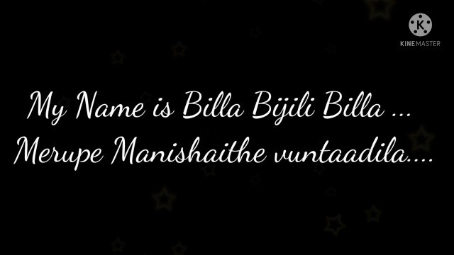 'My name is billa song lyrics | Billa movie song | Prabhas, Anushka'