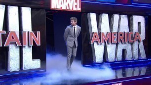 'Captain America Civil War European Premiere - B-Roll Part 1'