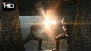 'Captain America civil war last fight scene in Hindi HD (1080p)'