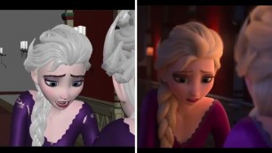'Into the Unknown Animation Process | Elsa | Frozen 2'