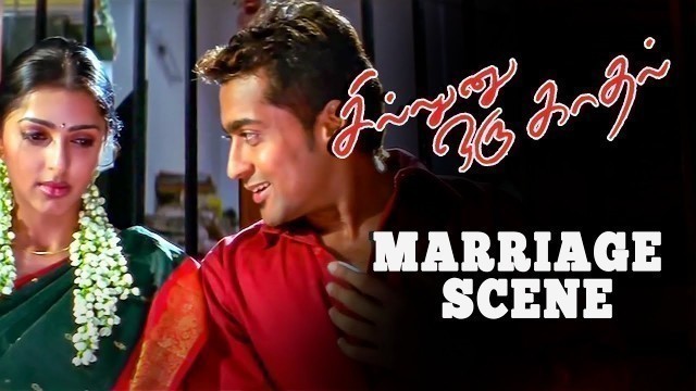 'Sillunu Oru Kadhal | Suriya | Jyothika | Bhumika Chawla | Marriage Scene | 4K (English Subtitles)'