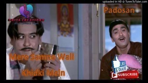 'Mere Samne Wali Khidki Mein | Padosan (movie) | Saira Banu, Sunil Dutt & Kishore Kumar | Old is Gold'