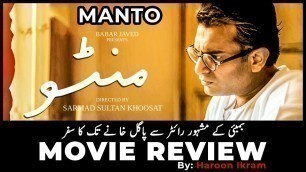 'Manto Movie Review + Explanation + in a Nutshell | Sarmad Khoosat | By Haroon Ikram | in Urdu/Hindi'