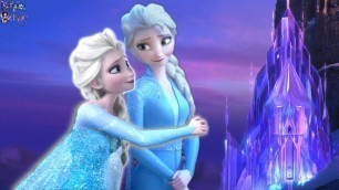 'Elsa Frozen 2 meets Elsa Frozen 1'