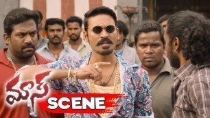 'Dhanush Warns Police Officer Vijay Yesudas - Action Scene - Maari Movie Scenes'