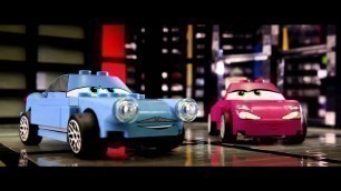 'CARS 2 movie trailer recreated entirely of LEGO Brick!'