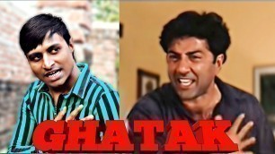'घातक (1996) | Sunny Deol | मीनाक्षी | Danny | Ghatak Movie Best डायलॉग | Ghatak Film Spoof | हिंदी 