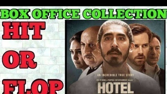 'Hotel mumbai - Box office collection | Verdict Hit Or flop | Hotel mumbai collection | Commando 3'