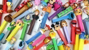 '100+ PEZ Candy Collection feat. Trolls, Frozen 2, Paw Patrol & More!'