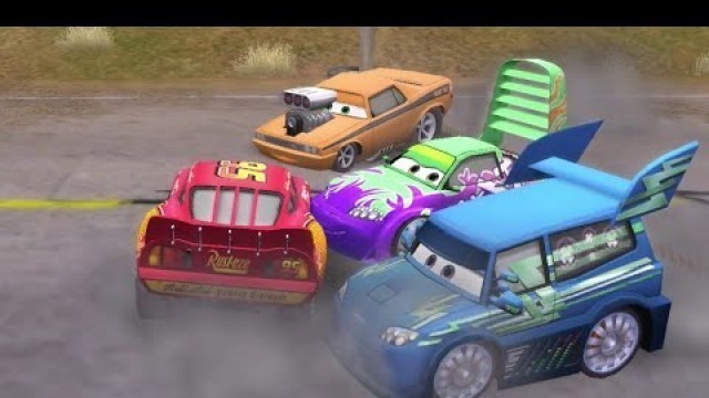 'Disney Pixar Lightning McQueen Cars Movie Game  28 - Delinquent Road Hazards'