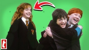 '15 Harry Potter Bloopers And Cutest On Set Moments'