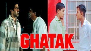 'Ghatak Movie{1996} Best Sunny Deol scene| Ghatak Movie Spoof | Best Sunny Deol Dialogue#HarshAction'