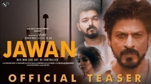 'Jawan Title Teaser – Atlee Next Movie Sharukh Khan – Nayanthara – AR Rahman – Vijay – Thalapathy 66'