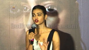 'Phobia Movie - Radhika Apte - Emotionally Physically Tough - Trailer Launch Of Thriller Suspence'