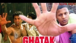 'Ghatak 1996 sunny Deol best dialogue ।Ghatak movie spoof। comedy scene'
