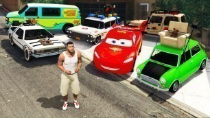 'GTA 5 - Collecting RARE & FAMOUS MOVIE Cars! (Mod)'