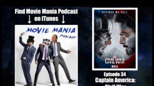 'Movie Mania Podcast #34 - Captain America: Civil War (with Couch Tomato)'