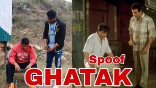 'ghatak(1996)sunny deol ghatak movie best dialogue ghatak movie spoof comedy scene ikIrfanboss video