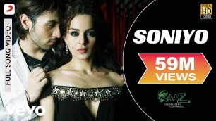 'Soniyo Full Video - Raaz 2|Kangana Ranaut,Emraan H|Shreya Ghoshal, Sonu Nigam|Kumaar'