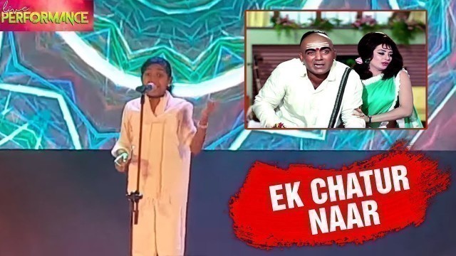 'Ek Chatur Naar Hindi Song | Padosan Movie | Live Performance | Kishore Kumar | Aswathy Nair'