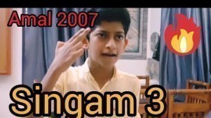 '#Singam 3 movie scene dubbed l# Actor Surya l# Amal 2007 l'