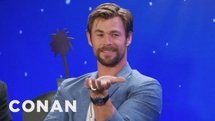 'Chris Hemsworth Chose Not To Be In “Captain America: Civil War\" | CONAN on TBS'