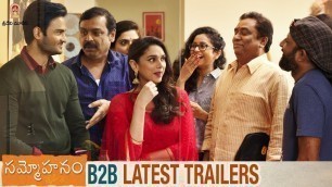 'Sammohanam B2B Latest Trailers | Sudheer Babu | Aditi Rao | Naresh | #Sammohanam | Sridevi Movies'