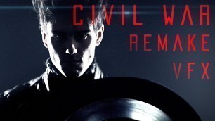 'Captain America Civil War Trailer (VFX Remake)'