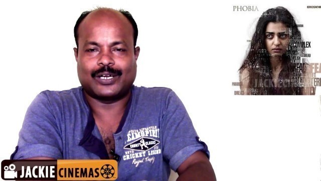 'phobia Hindi Movie trailer review by  Jackiesekar | Radhika Apte'