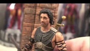 'Prince of Persia The Sands Of Time Alamut Gate Playset Movie Toy Review'