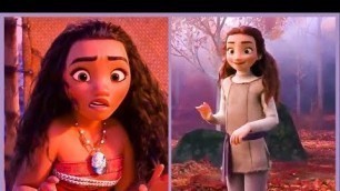 'Frozen 2 ‘Elsa’s Mother Is Moana’ Easter Egg (2020) Disney HD'